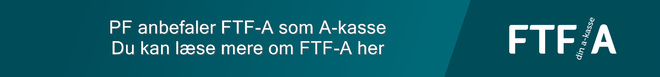 PF anbefaler FTF-a som a-kasse.